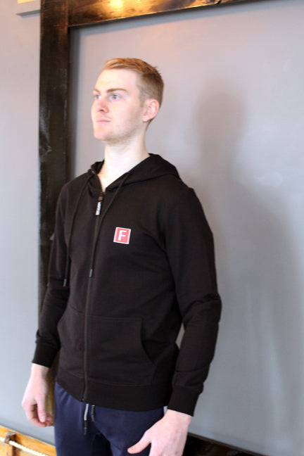 Unisex Hoodie BLACK Yin Yang Goldfish Original Artwork