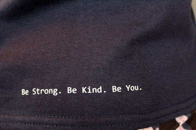 Tee Shirt DARK BLUE (Unisex) Elephants Original Artwork