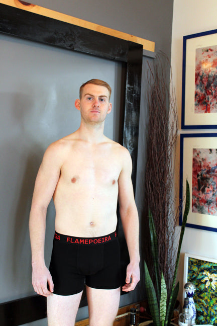 Underwear BLACK (Single Zebra Original Artwork)