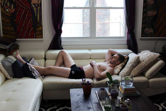 Underwear BLACK (Single Zebra Original Artwork)