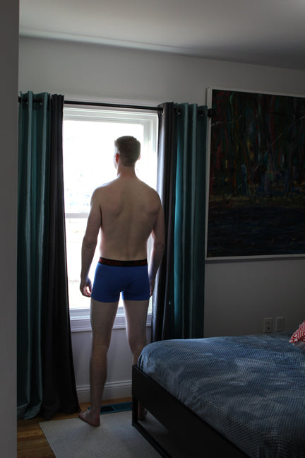 Underwear BLUE (Single Rabbit Original Artwork)