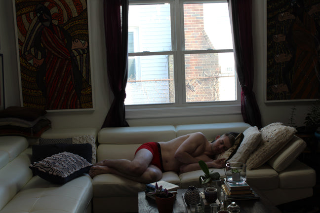 Underwear RED (Single Deer Original Artwork)