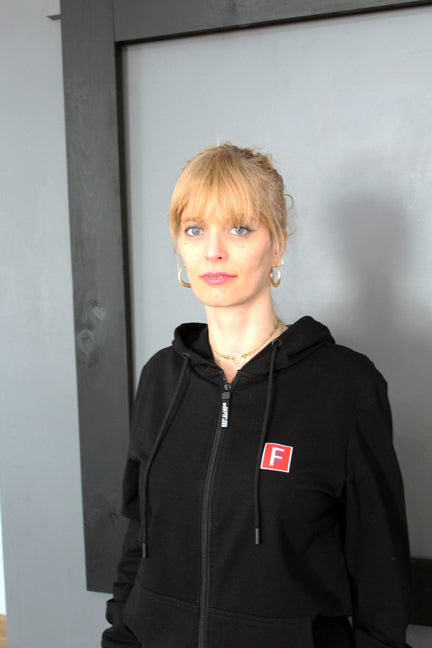 Unisex Hoodie BLACK Yin Yang Goldfish Original Artwork