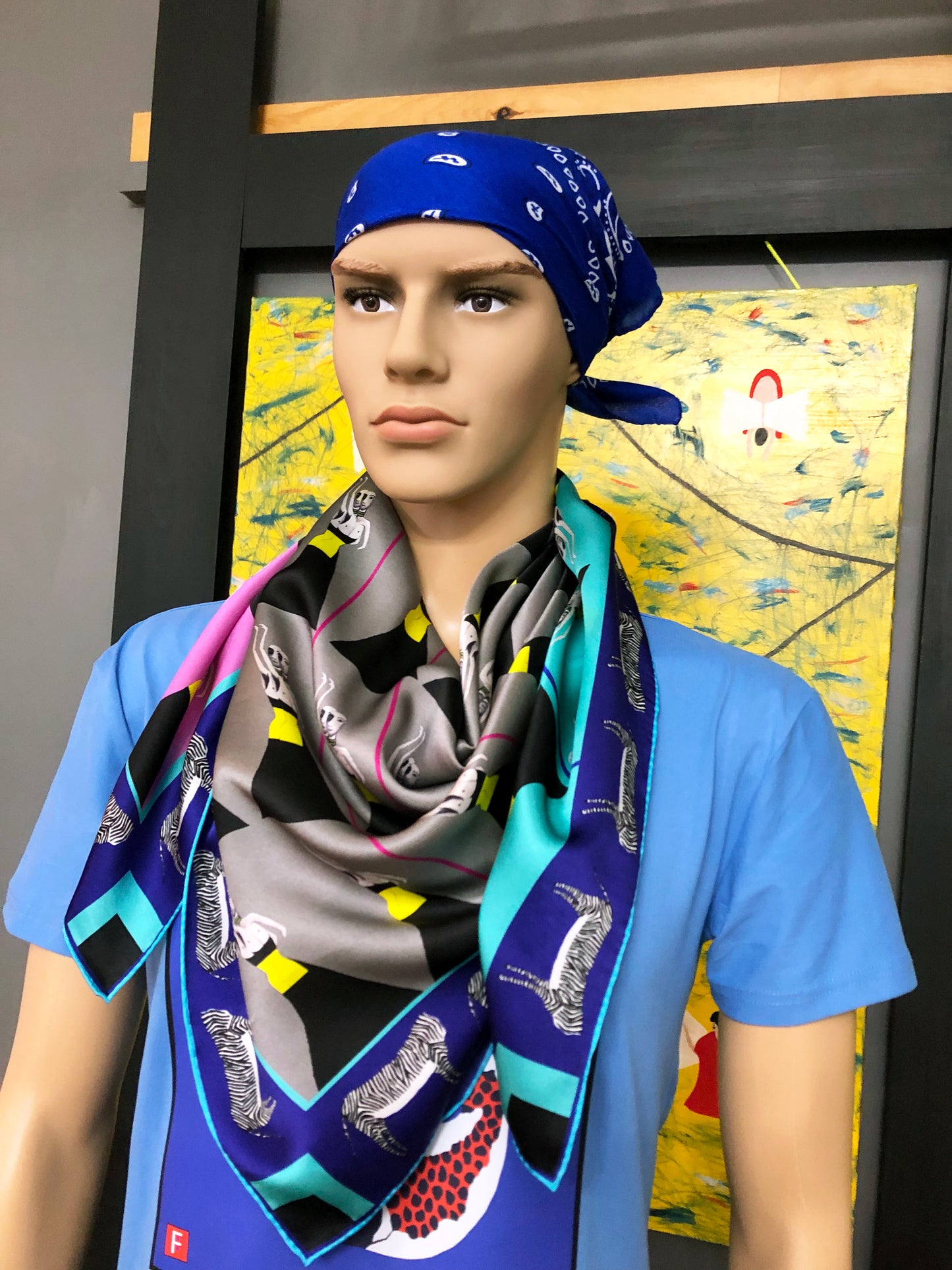 Silk Scarf 1 (Unisex) Dancer