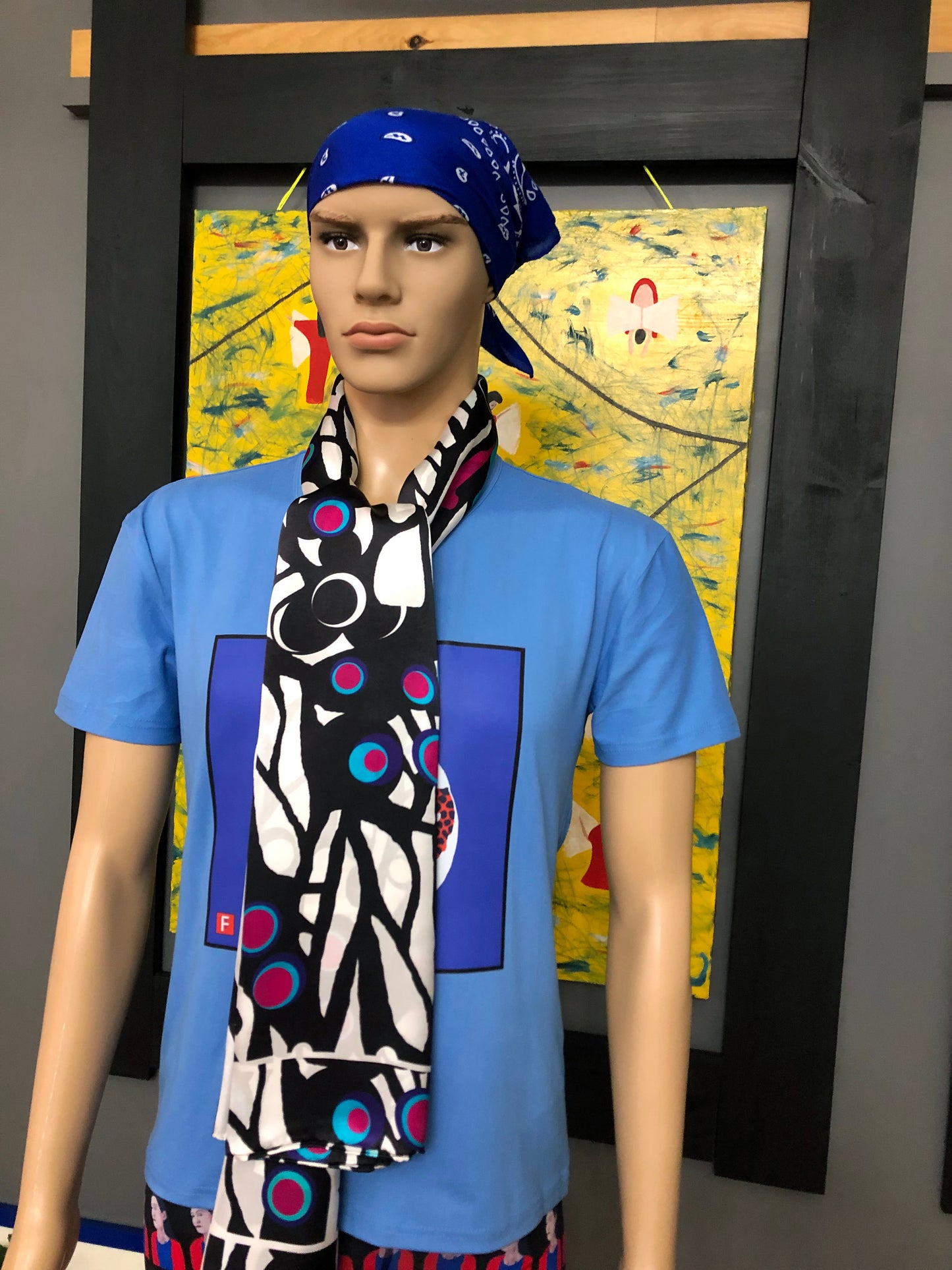 Silk Scarf 8 (Unisex) Eyes