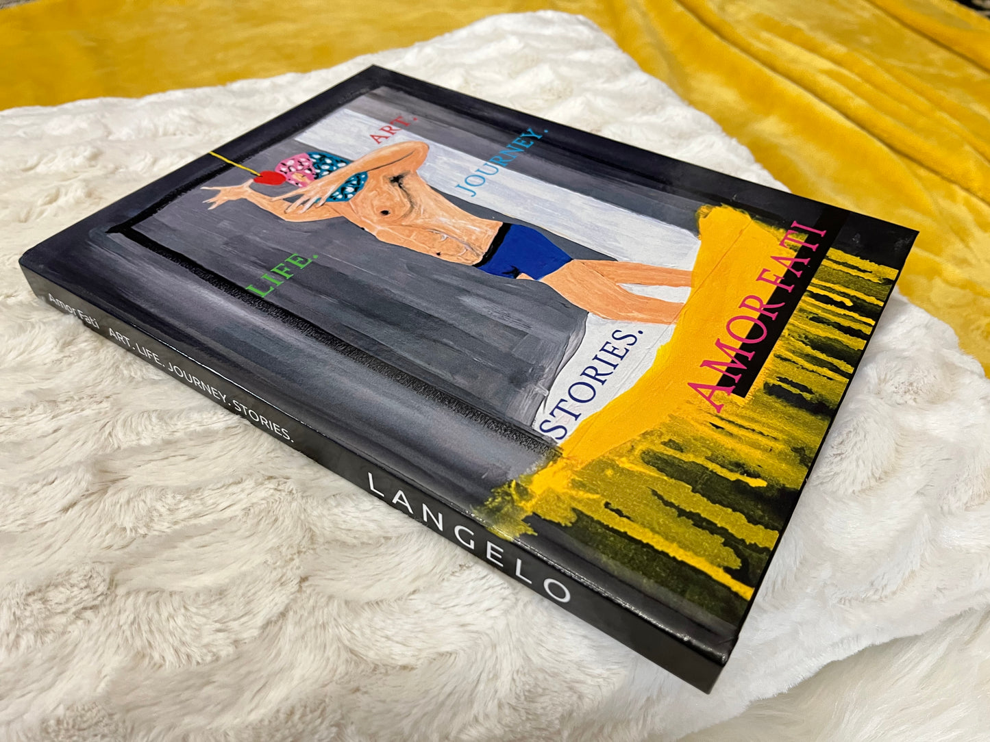 Hardcover Art Book (Amor Fati: ART. LIFE. JOURNEY. STORIES. by Langelo)
