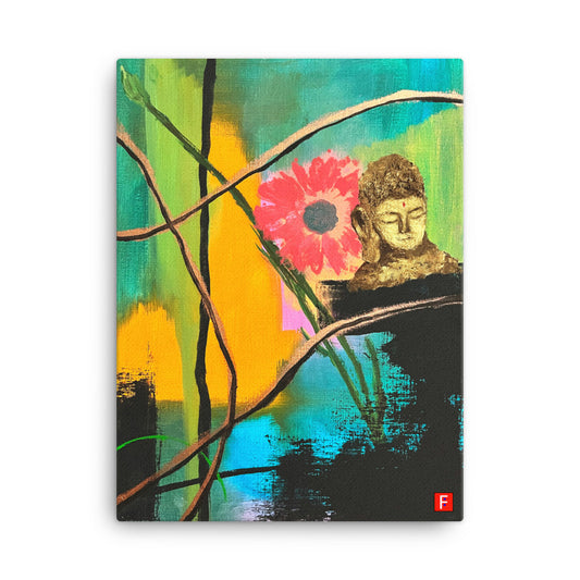 Canvas (18" by 24") Buddha 5