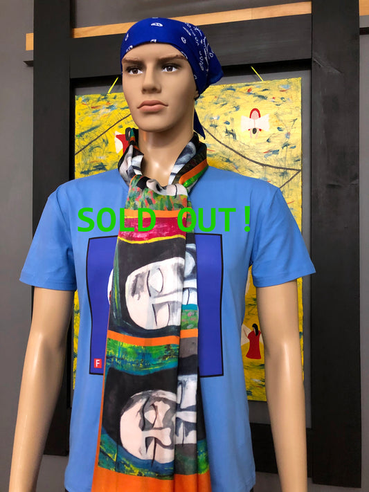 Silk Scarf 9 (Unisex) Faces